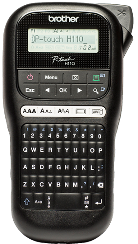 

Принтер Brother PT-H110 + набор лент (TZE231 х 3, TZE631 х 2)