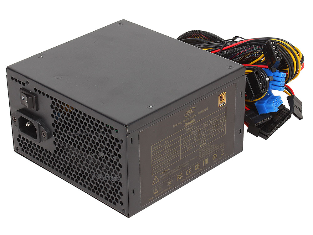 

Блок питания Deepcool Aurora DA600 600 Вт