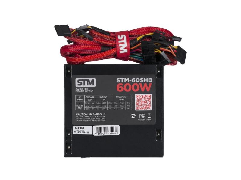 

Блок питания ATX 600 Вт STM STM-60SHB