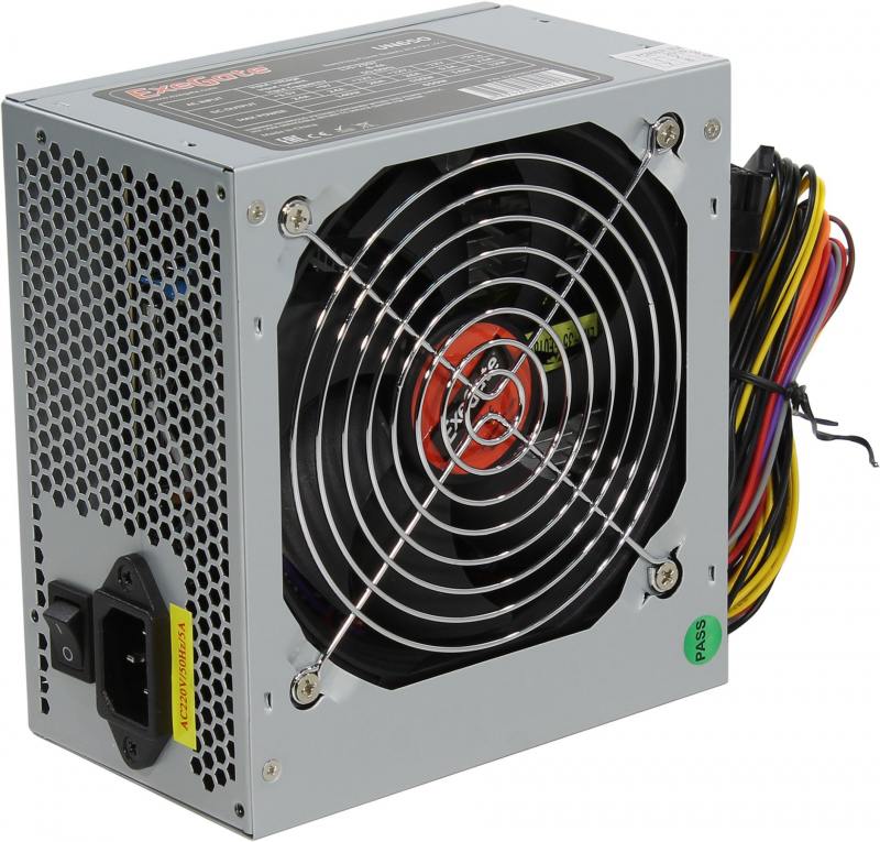 

Блок питания ATX 650 Вт Exegate UN650 ATX 12В 2.3