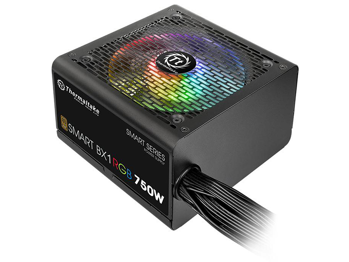 

Блок питания Thermaltake Smart BX1 RGB 750W (PS-SPR-0750NHSABE-1) v2.3, A.PFC, 80 Plus , Fan 12 cm, Retail v2.3, A.PFC, 80 Plus , Fan 12 cm, Retail