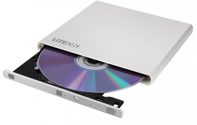 

Внешний привод DVD±RW Lite-On eBAU108 USB 2.0 белый Retail