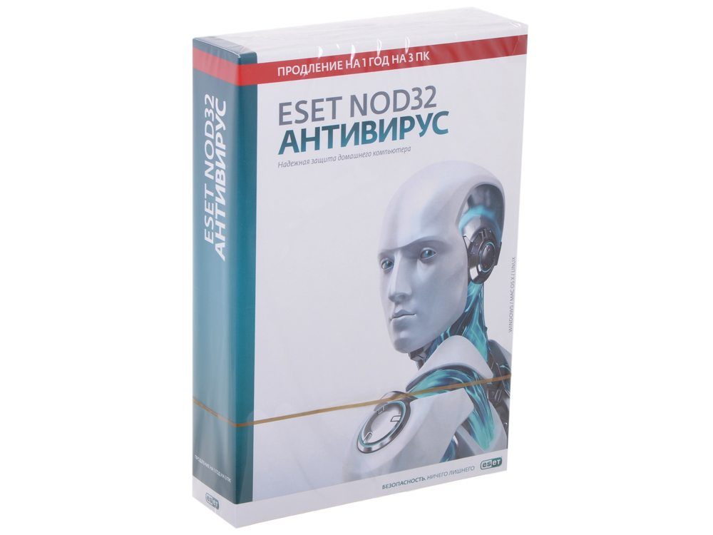 

Коробка продления ESET NOD32 Антивирус - продление лицензии на 1 год на 3ПК (NOD32-ENA-RN(BOX3)-1-1)