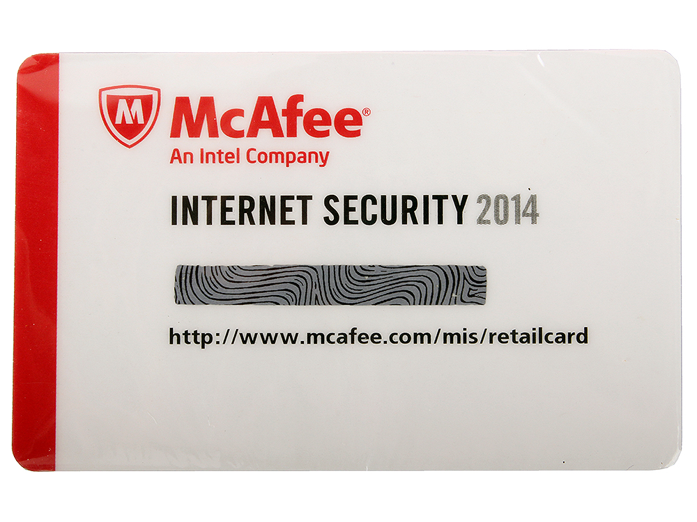 Программное обеспечение McAfee Internet Security OEM 2014 - Card - 1USER (MIS149EC1RAO) Программное обеспечение McAfee Internet Security OEM 2014 - Card - 1USER (MIS149EC1RAO)