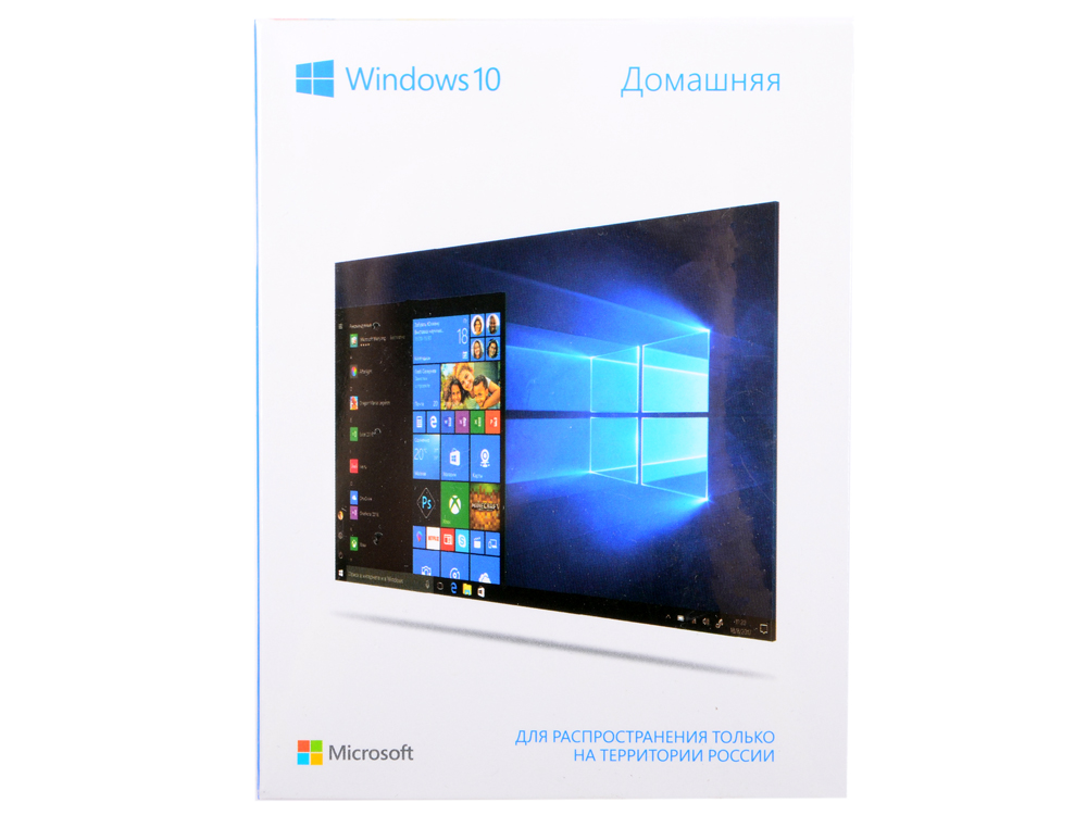 

Программное обеспечение Windows 10 Home 32/64 bit Rus Only USB (KW9-00500)