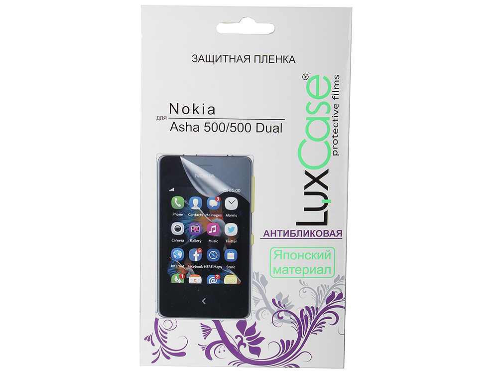 

Защитная пленка LuxCase для Nokia Asha 500/500 Dual (Антибликовая)