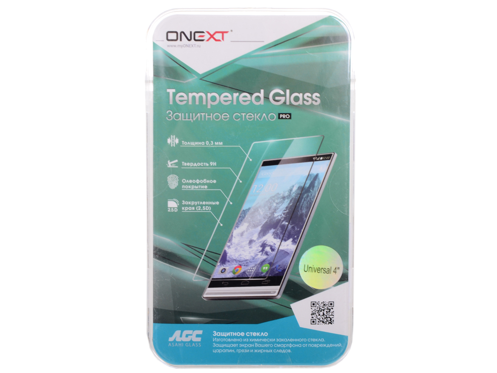 

Защитное стекло для дисплеев 4" универсальное, Onext