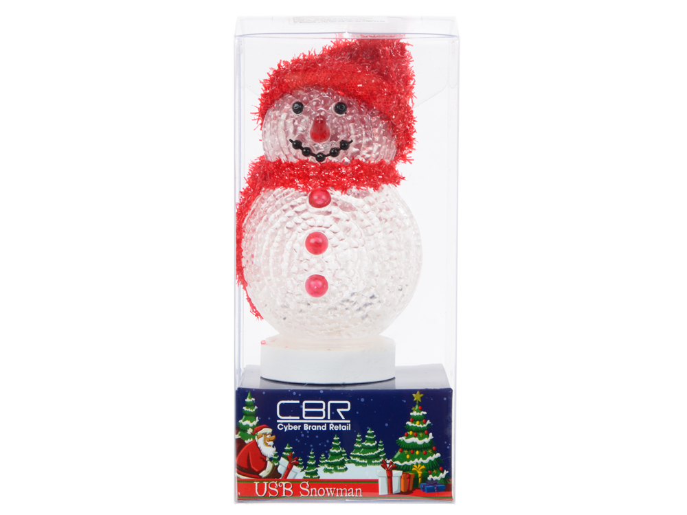 

Снеговик USB CBR "NY 070", многоцветная подсветка