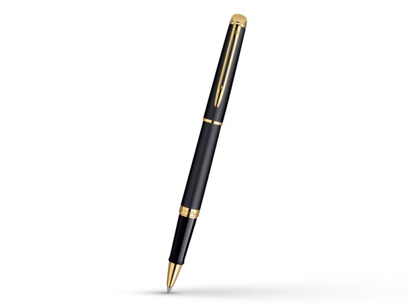 

Ручка-роллер Waterman Hemisphere MattBlack GT F чернила черные корпус черный S0920750