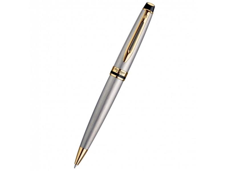 

Шариковая ручка Waterman Expert 3 чернила синие корпус серебристый S0952000