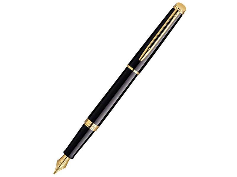 

Ручка перьевая Waterman Hemisphere Mars Black GT F черно-золотистый S0920610