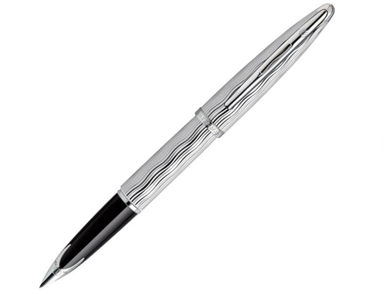

Ручка перьевая Waterman Carene Essential Silver ST перо F серебристый S0909830