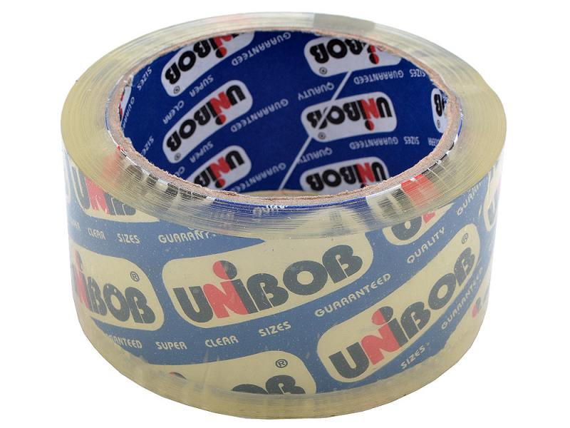 

Клейкая лента упаковочная UNIBOB 600 48мм*66м 45 мкр кристально-прозрачная