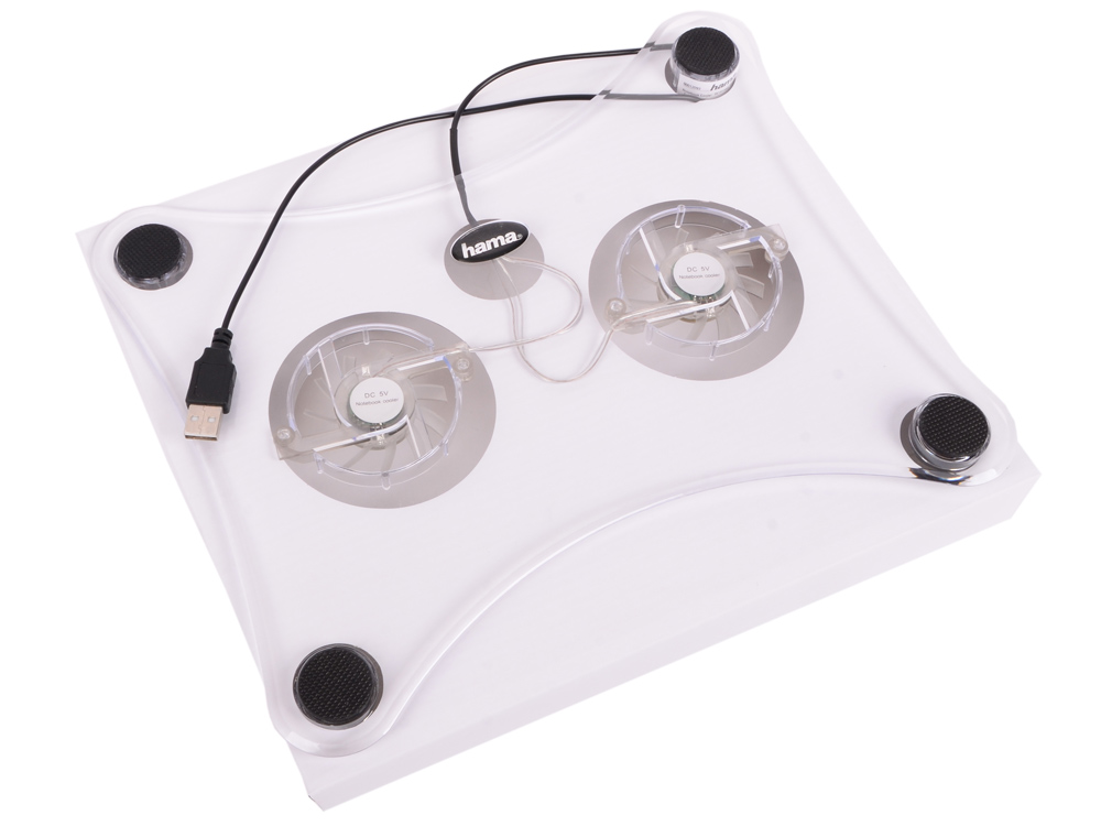 

Теплоотводящая подставка под ноутбук Hama Transparent 17" (12093) (00012093)