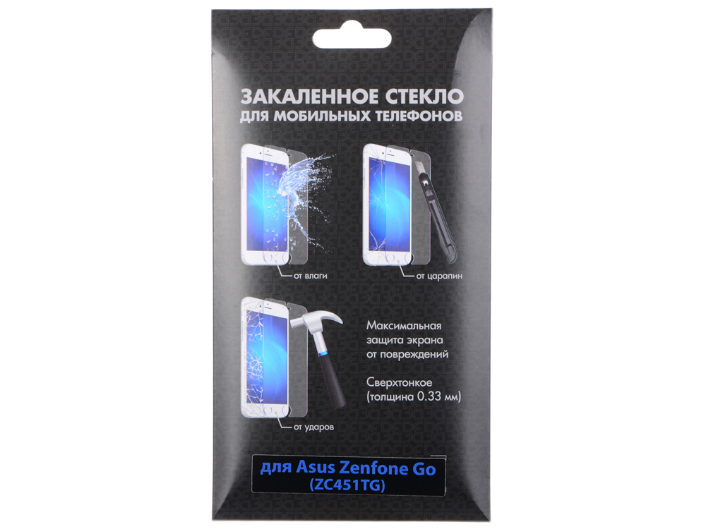 

Закаленное стекло для Asus Zenfone GO (ZC451TG) DFaSteel-24