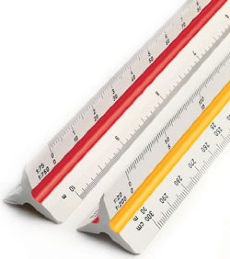 

Линейка Rotring Centro Architect трехгранная шкала длина 30см S0220481