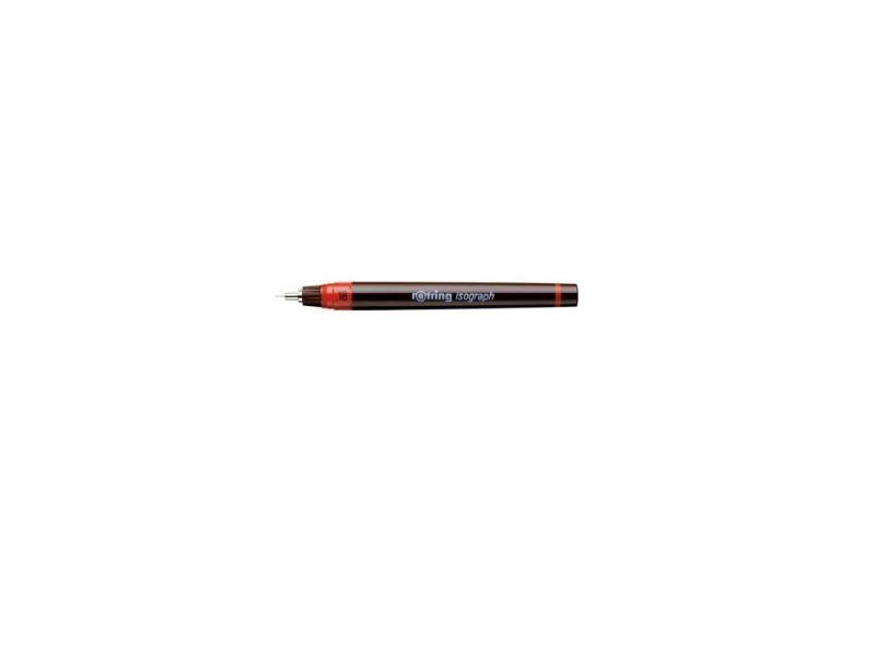 

Изограф Rotring 0.18мм съемный пишущий узел/заправка тушь корпус пластик бордовый 1903396