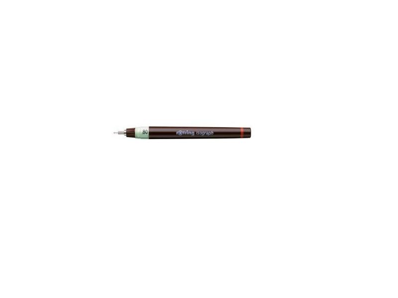 

Изограф Rotring 0.80мм съемный пишущий узел/заправка тушь корпус пластик бордовый 1903495