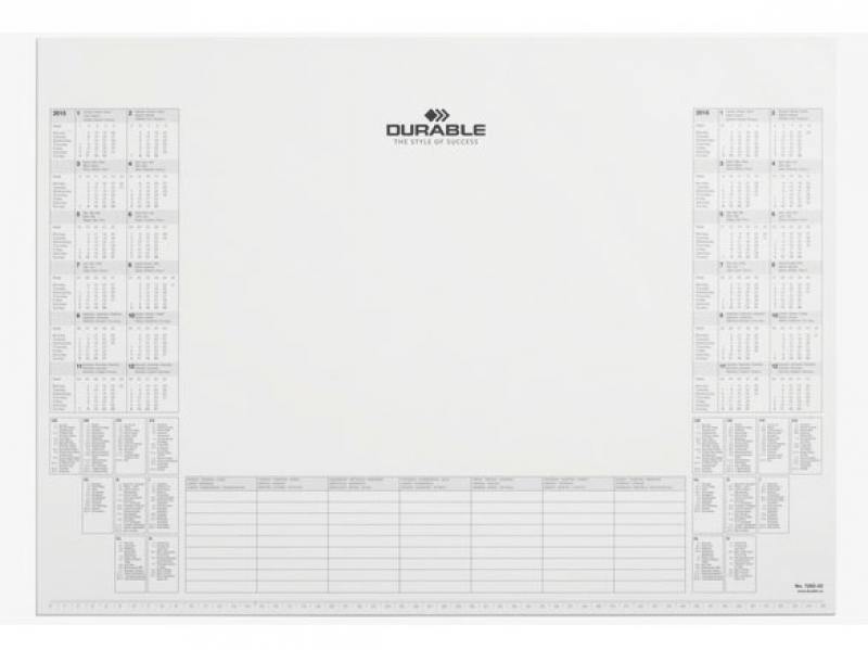 

Настольное покрытие Durable 57х40.5см белый 7292-02