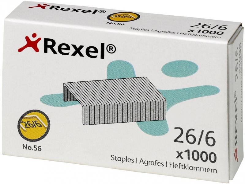 

Скобы Rexel 26/6 1000шт 06131