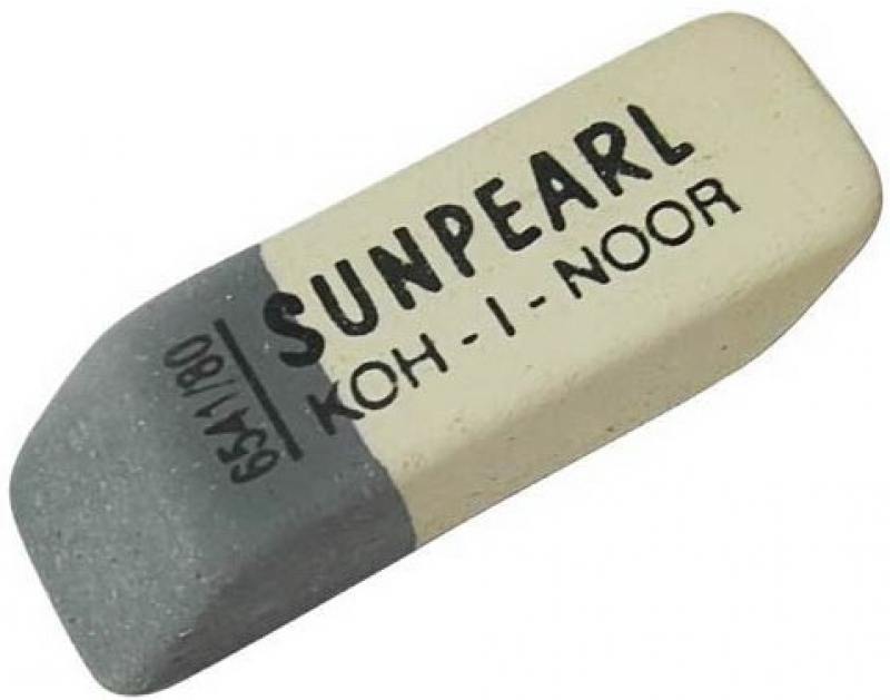 

Ластик SUNPEARL, комбинированный универсальный