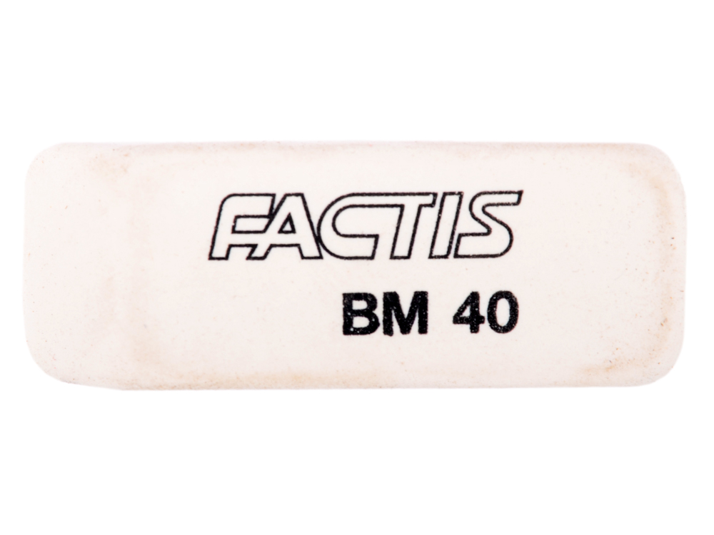 

Ластик Factis BM40 1 шт прямоугольный