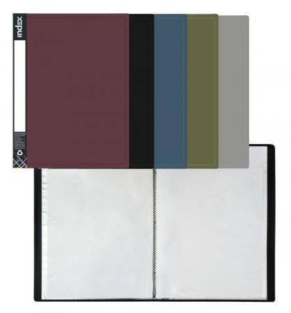 

Папка с 20 файлами METALLIC, A4, ассорти IDB20/10/ASS_S