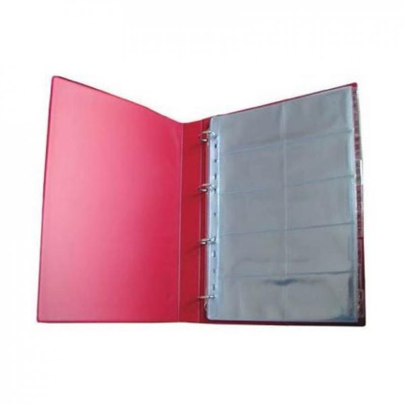 

Блок для визитницы Panta Plast 06-4022-2 / 05-4020-2 20 шт прозрачный