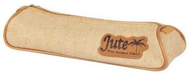 

Пенал-тубус на молнии JUTE, размер: 21.5 x 7.5 x 4.5 cm без наполнения, 1 отделение, джут