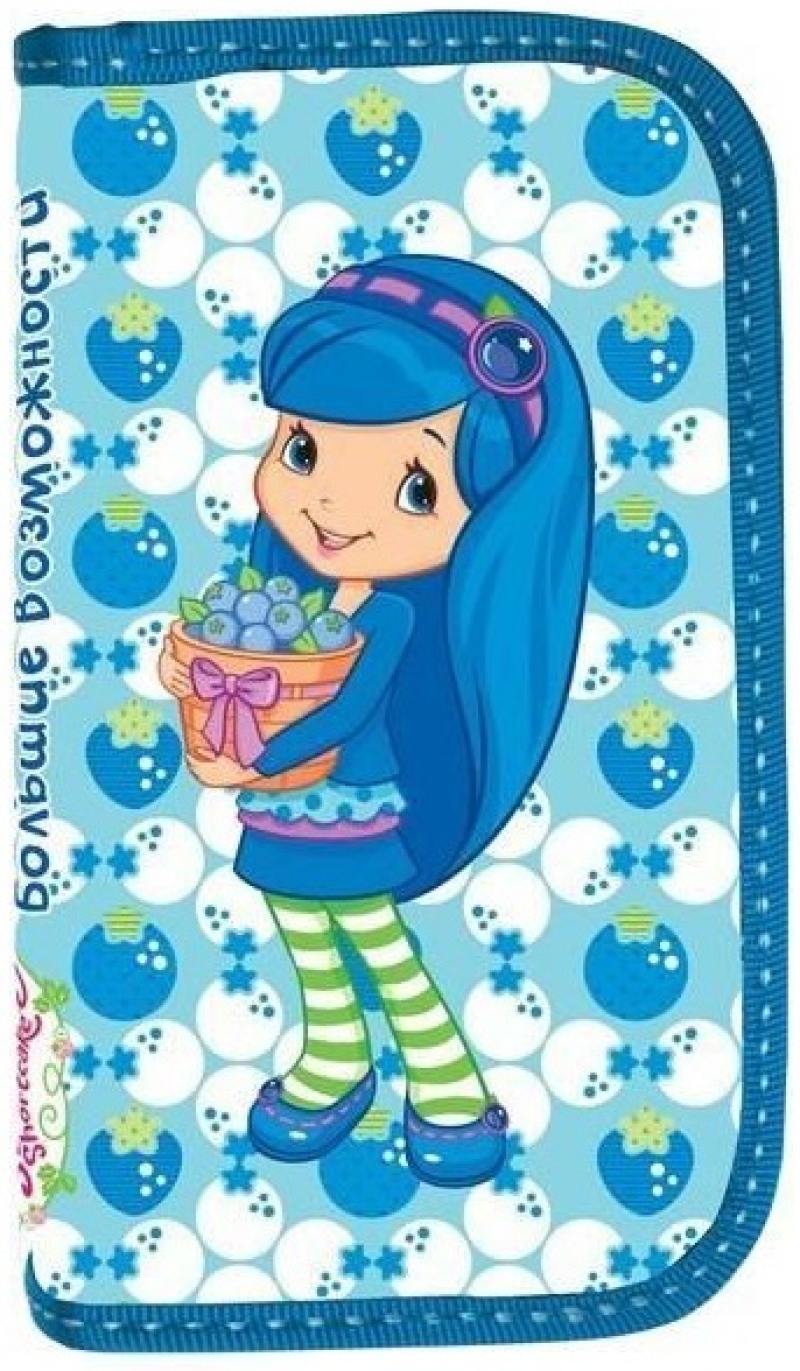 

Пенал на одной молнии Strawberry Shortcake, без наполнения, матовая ламинация,разм. 190х90 мм.,2 диз