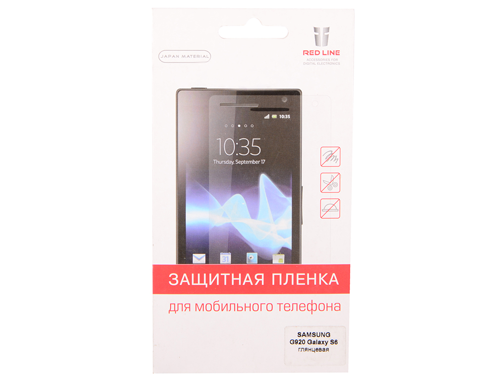 

Пленка защитная Red Line для Samsung Galaxy S6 глянцевая