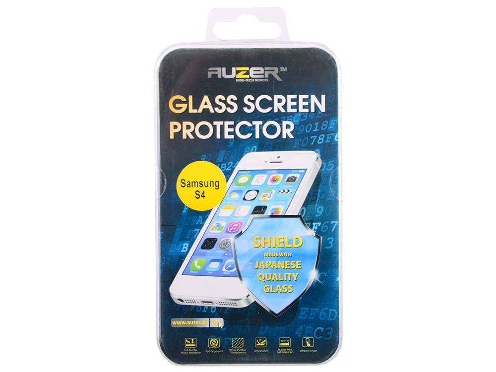 

Защитное стекло Auzer AG-SSG 4 для Samsung Galaxy S4