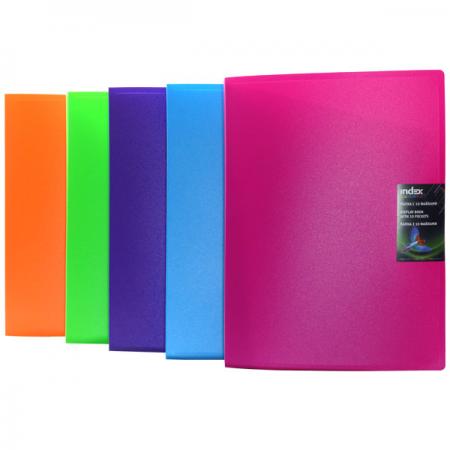 

Папка с 10 файлами COLOURPLAY, ф.A4, 0,6мм, прозрачная, ассорти