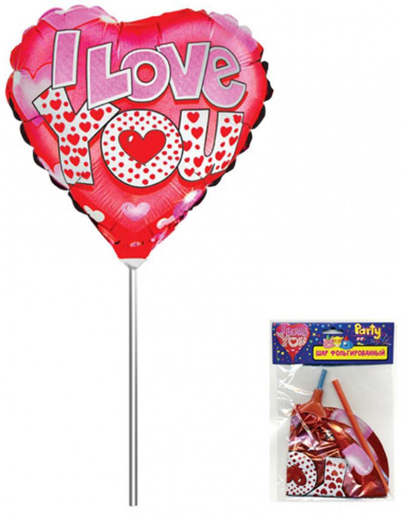 

Шар Action! I Love You API0220