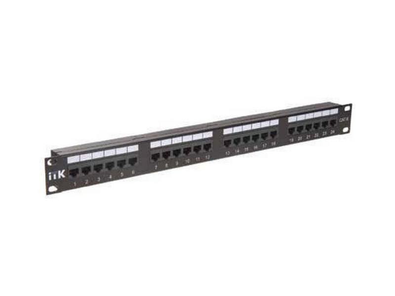 

Патч-панель ITK PP24-1UC6U-D05 24 порта кат.6 UTP