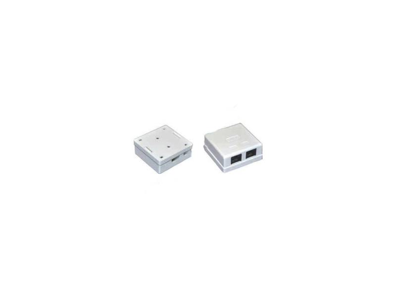 

Розетка ITK для RJ45 UTP кат.5е 2 выхода белый CS2-1C5EU-22
