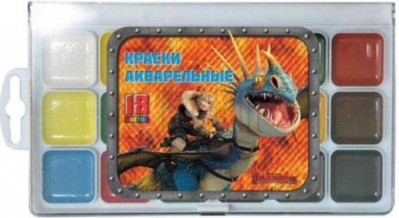 

Акварель медовая ACTION! DRAGONS