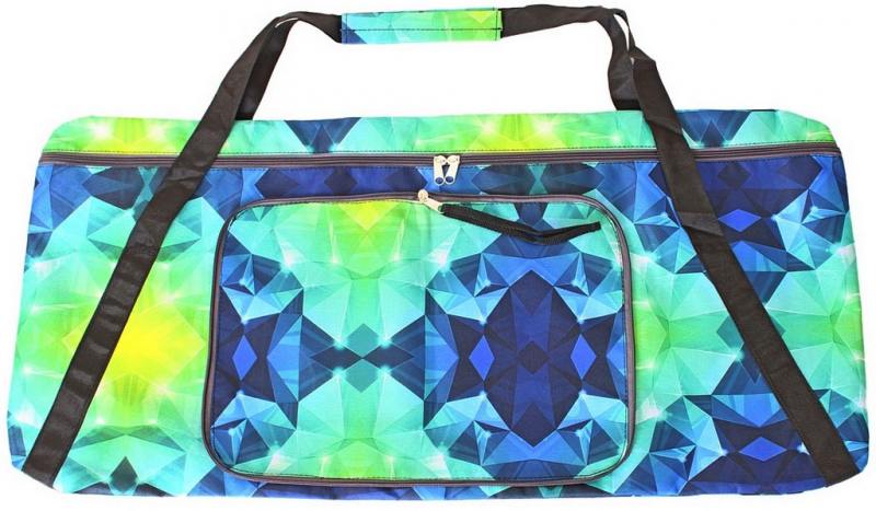 

Чехол-портмоне Y-SCOO для самоката 230 - Diamond Emerald разноцветный складной