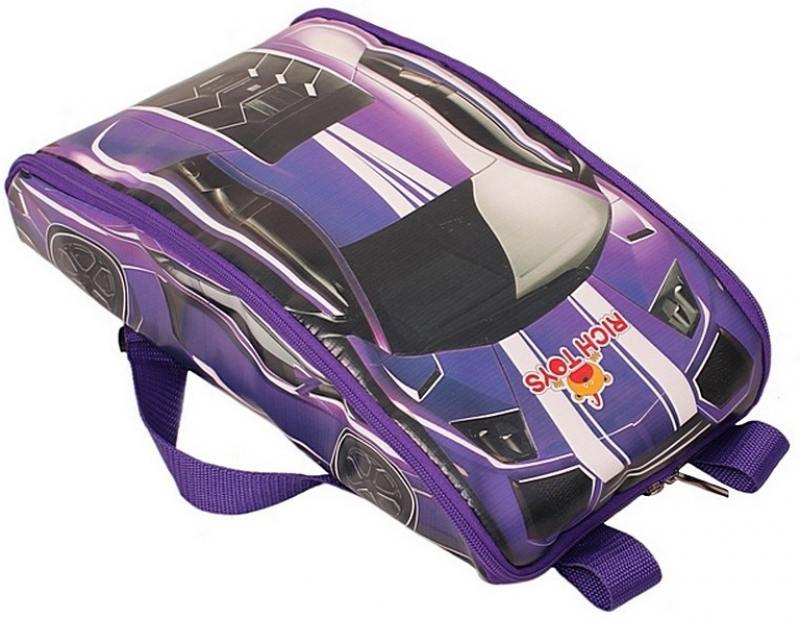 

Рюкзак RichToys Тачки для велосипедов и самокатов фиолетовый