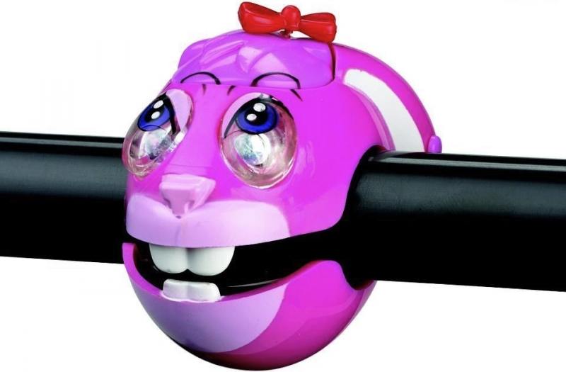 

Фонарик RichToys BUNNY light с брелком-фонариком розовый