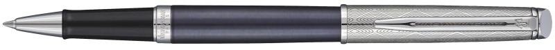 

Ручка-роллер Waterman Hemisphere Deluxe Privee чернила черные корпус серо-серебристый 1971679
