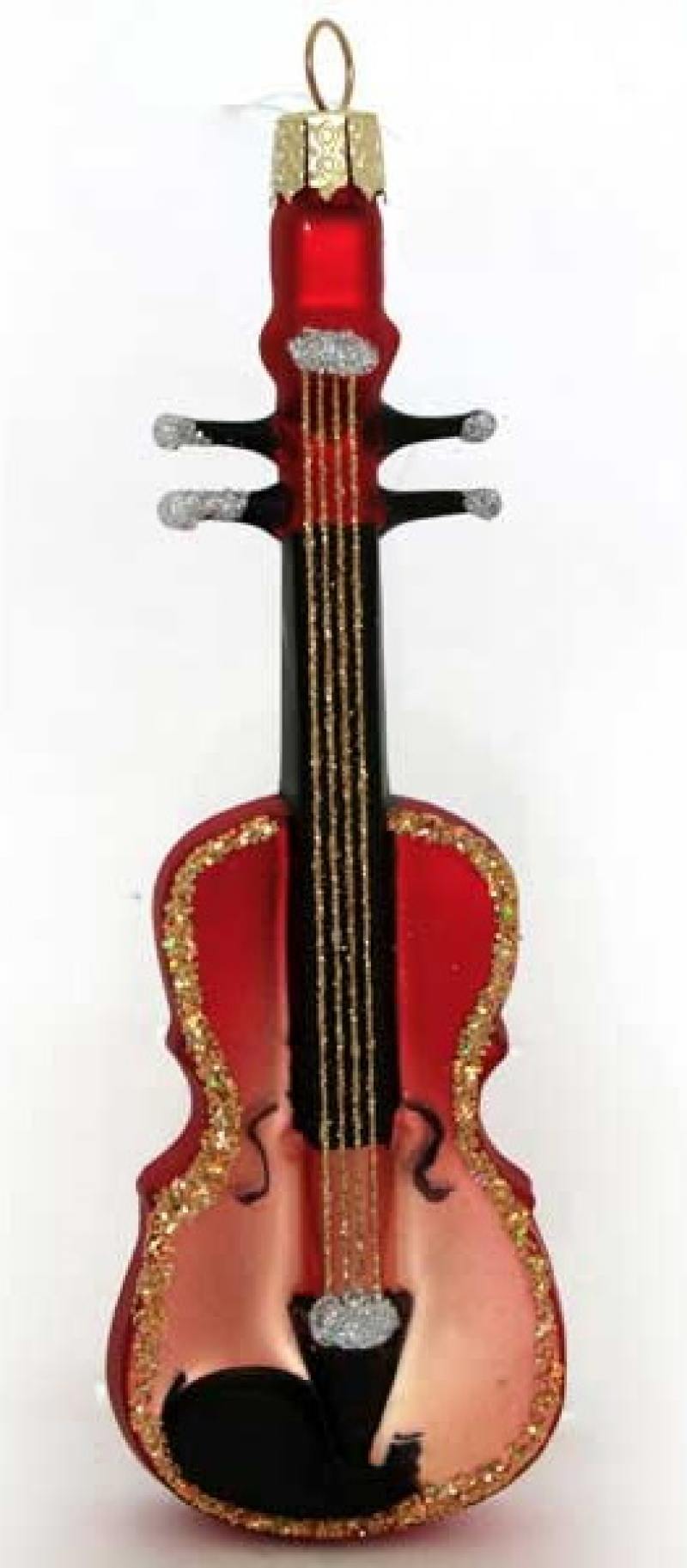 

Украшение елочное ГИТАРА, 1 шт.,11 см, стекло
