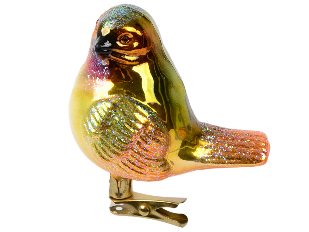 

Украшение елочное КАНАРЕЙКА, 12см,1 шт