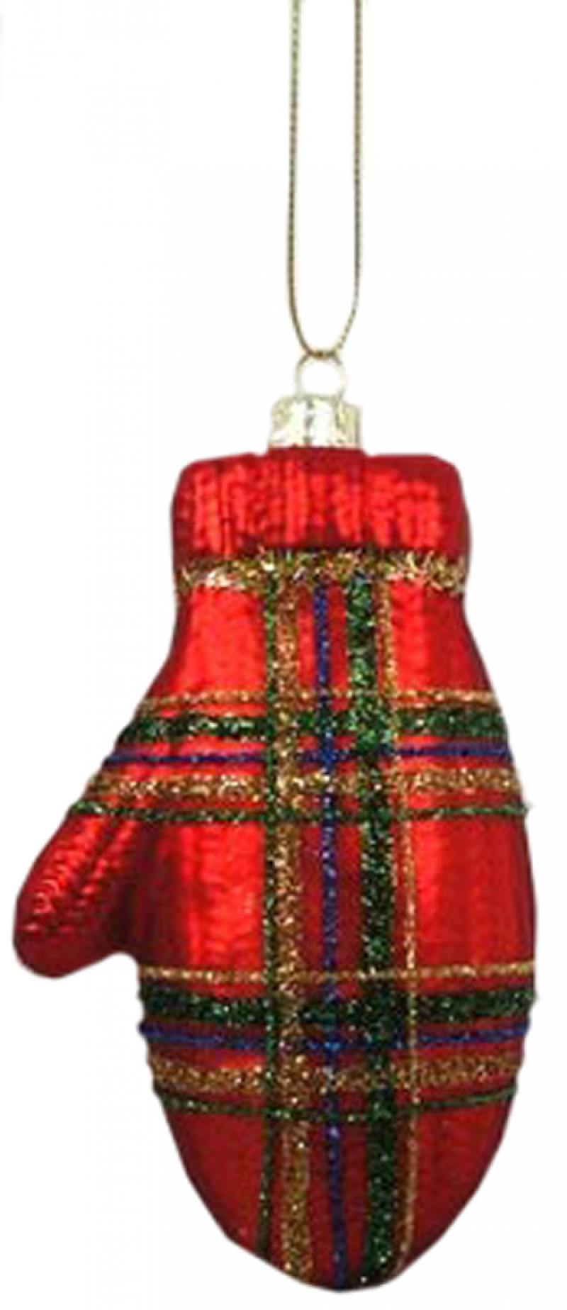 

Украшение елочное ВАРЕЖКА, стеклянная, 1 шт. в картонной коробке, 13 см., 3 цв.