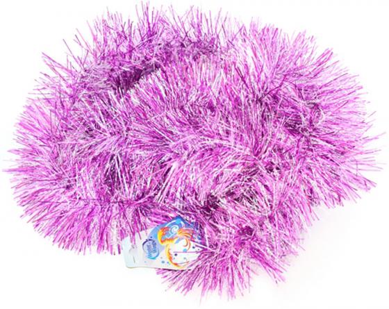 

Мишура ИНЕЙ, фиолетовая, блестящая, 100 мм, длина 2 м