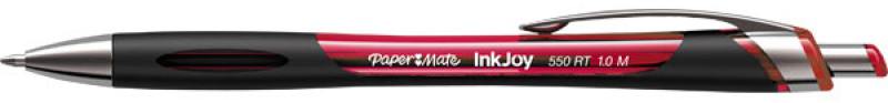 

Шариковая ручка автоматическая Paper Mate INK JOY 550 красный 1 мм PM-S0977230