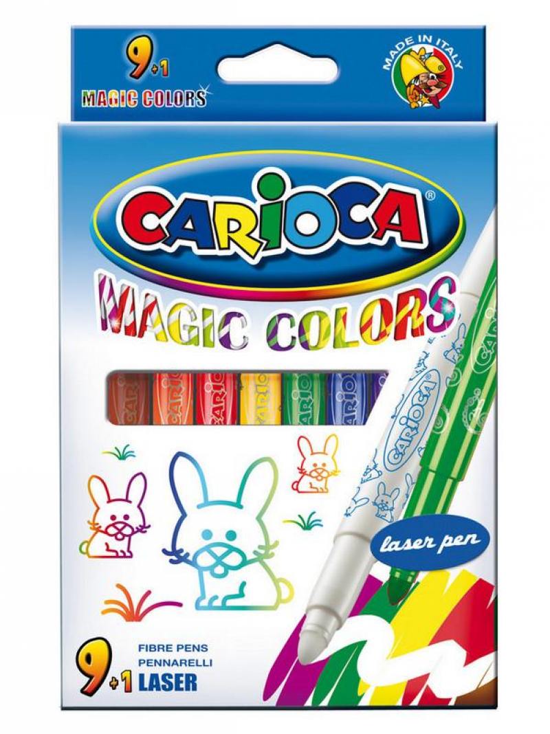 

Набор фломастеров Universal CARIOCA ERASABLE 2 мм 10 шт разноцветный 41238/10 41238/10