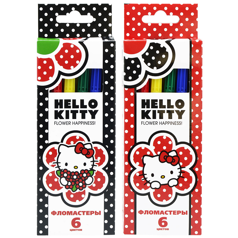 

Набор фломастеров Action! Hello Kitty 6 шт разноцветный HKO-AWP205-6 в ассортименте HKO-AWP205-6