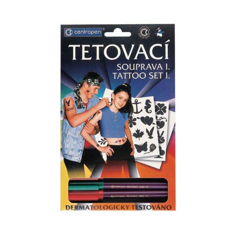 

Набор маркеров Centropen TATTOO 1 мм 4 шт разноцветный 2880/4
