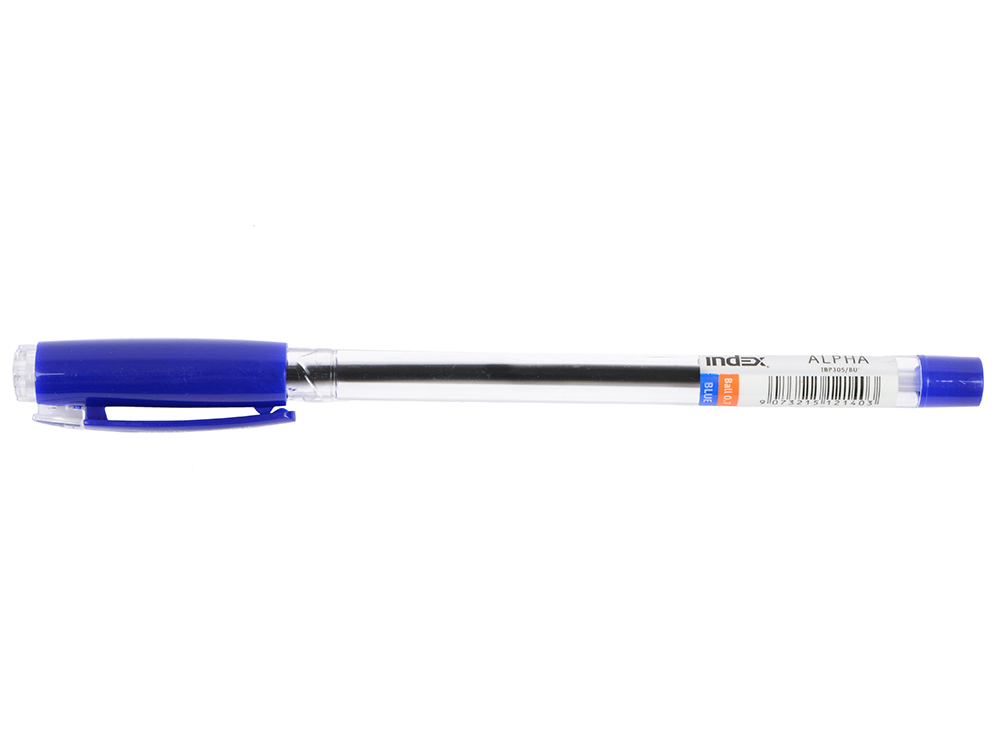 

Шариковая ручка Index ALPHA синий 0.7 мм IBP305/BU